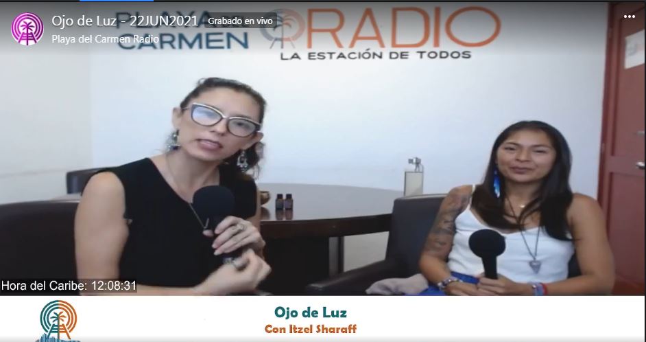 ojo de luz con liliana gonzalez y itzel sharaff