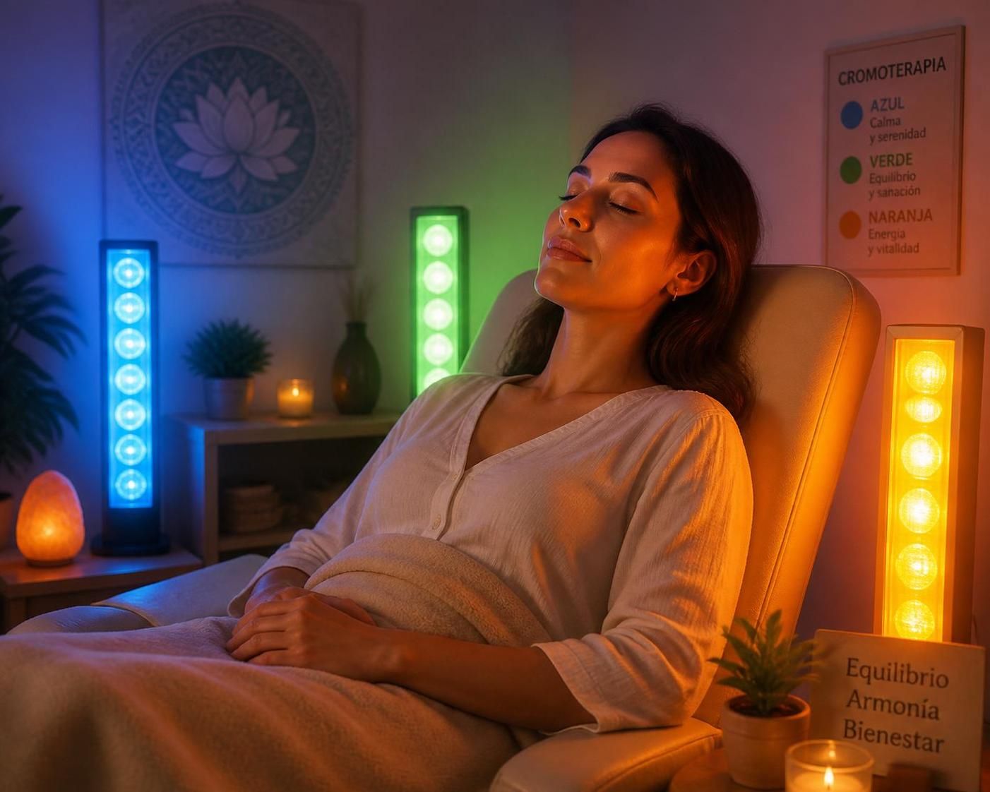 explora cómo la cromoterapia puede transformar tu bienestar, mejorando tu salud física y emocional a través del poder de los colores.