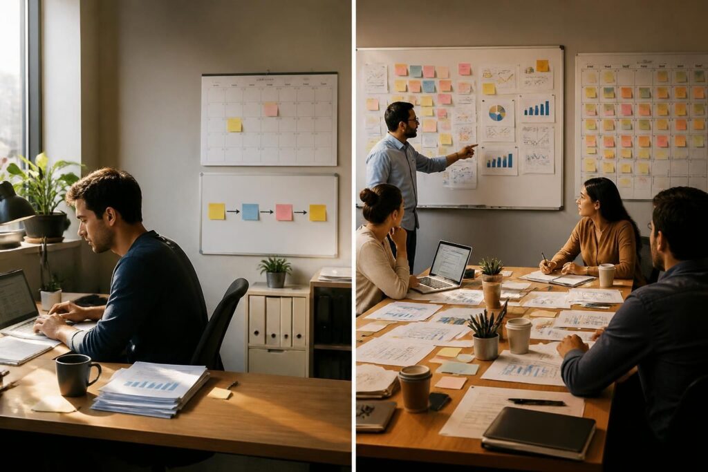 Diferencia clave entre un proceso de 1 mes y uno de 3 meses