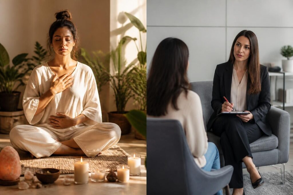 Diferencias clave entre el coaching espiritual femenino y la terapia convencional