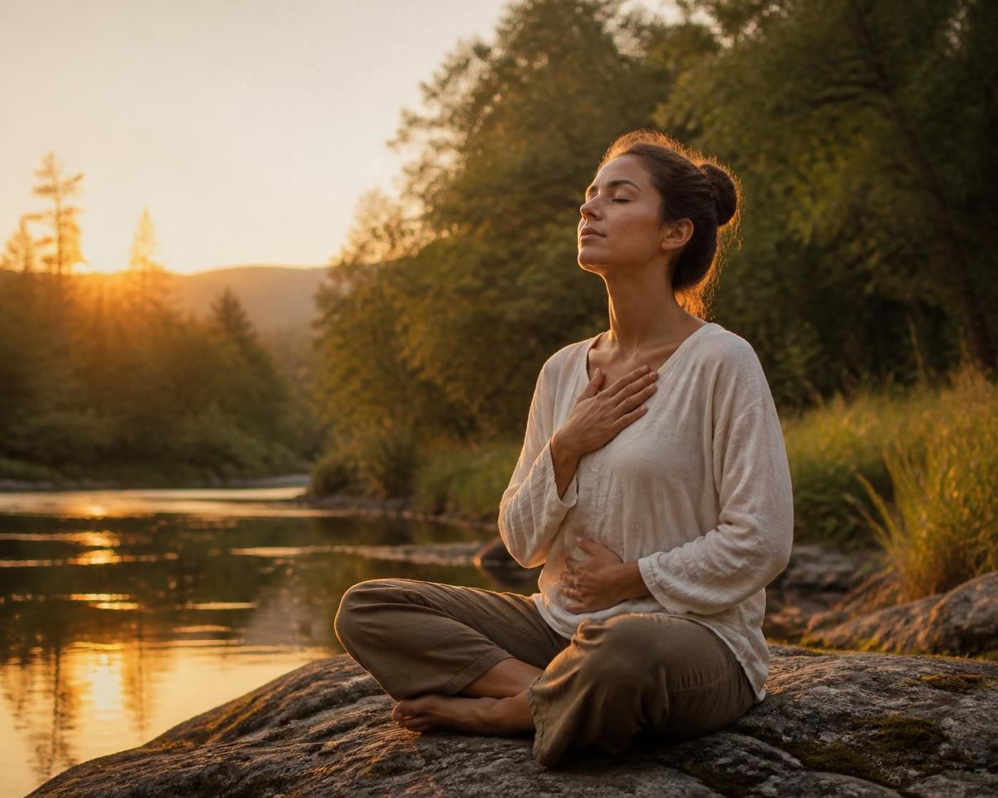 descubre ejercicios de respiración efectivos para superar el modo supervivencia y recuperar el equilibrio emocional y mental.