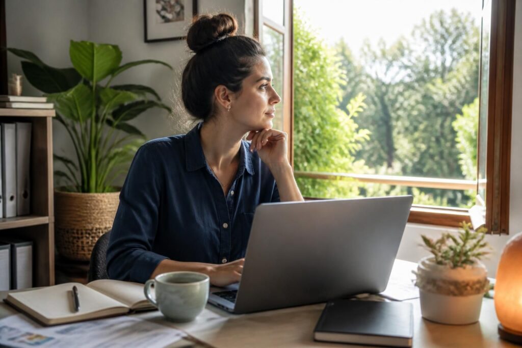 descubre por qué las mujeres emprendedoras a menudo descuidan su mundo interior y aprende estrategias efectivas para reconectarte contigo misma y recuperar tu bienestar emocional y mental.