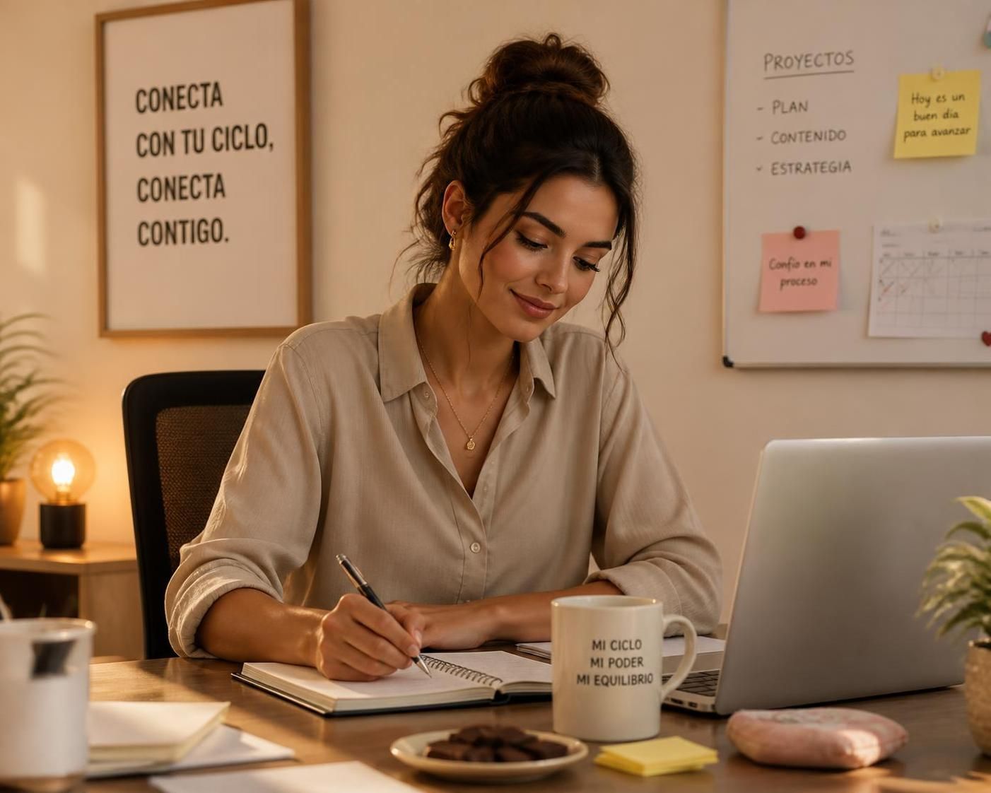 descubre qué es la conciencia del ciclo menstrual y cómo puede mejorar tu productividad al sincronizar tus actividades con las fases de tu ciclo.